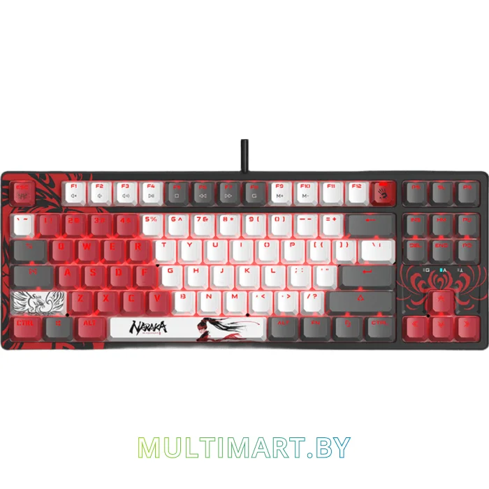 Клавиатура A4Tech Bloody S87 Naraka (Bloody BLMS Red Plus)